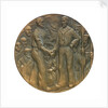 Medal commemorating the rescue of the crews of seven Dutch merchantmen; obverse by J.J. van der Goor