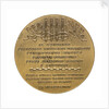 Medal commemorating General Francesco Amilcare Dupanloup from the inhabitants of Savona; reverse by unknown
