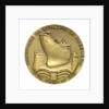 Medal commemorating the opening of the Lisbon dry dock, 1967; obverse by Leopoldo de Almeida
