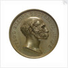 Medal commemorating Admiral Count Lutke; obverse by B.V. Alexejeff