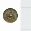 Medal commemorating Admiral Count Lutke; reverse by B.V. Alexejeff