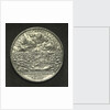 Medal commemorating the Duke of Saxony wrecked near Stockholm, 1702; reverse by C. Wermuth