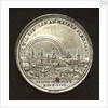 Medal commemorating the floods in Europe, 1784; reverse by J.C. Reich