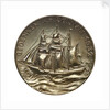 Medal commemorating the loss of the training ship SS 'Niobe', 1932; obverse by Karl Goetz