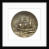 Medal commemorating the loss of the training ship SS 'Niobe', 1932; obverse by Karl Goetz
