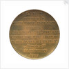 Medal commemorating the wreck of the SS 'Berlin', 1907; reverse by A.T. van Rooy