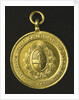 Medal commemorating the visit of the National Guard to the SS 'Garibaldi', 1898; obverse by B. Orzali & Co.