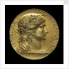 Medal commemorating the French Ministry of the Marine Regattas, Havre, 1910; obverse by D. Dupuis