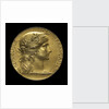 Medal commemorating the French Ministry of the Marine Regattas, Havre, 1910; obverse by D. Dupuis
