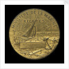Medal commemorating the French Ministry of the Marine Regattas, Havre, 1910; reverse by D. Dupuis