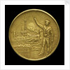 Medal commemorating the centenary of the Argentine Navy, 1910; obverse by C. Rossi