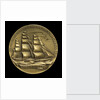 Medal commemorating the centenary of the voyage of the 'Flying Cloud', 1951; obverse by M.K. and Holland