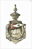 Badge commemorating the Royal Yacht Club of Belgium; obverse by P. Fisch