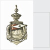 Badge commemorating the Royal Yacht Club of Belgium; obverse by P. Fisch