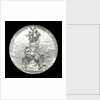 Medal depicting the Admiral Courbet memorial; obverse by H. Dubois