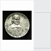 Mining badge commemorating the 350th Anniversary of the birth of Admiral de Ruyter, 1957; obverse by unknown
