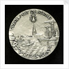 Mining badge commemorating the 350th Anniversary of the birth of Admiral de Ruyter, 1957; reverse by unknown