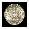 2 zlote coin; obverse by unknown