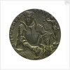 Medal commemorating the American note on U-boat warfare, 1916; obverse by Karl Goetz