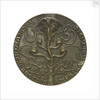 Medal commemorating German submarines off America; obverse by Karl Goetz