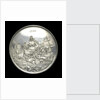 Medal commemorating the naval review at Spithead, 1889; reverse by L.C. Lauer