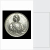 Medal commemorating Christopher Columbus (1451-1506) and the fourth centenary of the discovery of America, 1892; obverse by J. Christensen