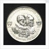 Medal commemorating the Union of Hamburg and the Castle of Ritzeb by J. Langa