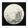 Medal commemorating the Union of Hamburg and the Castle of Ritzeb by J. Langa