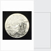 Medal commemorating the Union of Hamburg and the Castle of Ritzeb by J. Langa