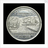 Medal commemorating the opening of the Kiel Canal, 1895; reverse by unknown