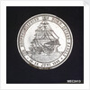Medal commemorating the opening of the Kiel Canal, 1895; obverse by Lauer Bros.