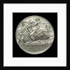Medal commemorating the destruction of the English armoured cruisers 'Aboukir', 'Hogue' and 'Cressy' by 'U9', 1914; obverse by H. Ziegler