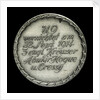 Medal commemorating the destruction of the English armoured cruisers 'Aboukir', 'Hogue' and 'Cressy' by 'U9', 1914; obverse by F. H.