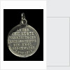 Medal commemorating the destruction of the English armoured cruisers 'Aboukir', 'Hogue' and 'Cressy' by 'U9', 1914; obverse by F. H.
