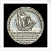 Medal commemorating Captain-Lieutenant Helmuth von Mücke (1881-1957) and the cruiser 'Emden' by L.C. Lauer