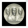 Medal commemorating Count von Spee Count Otto and Count Henry von Spee and the Battle of the Falkland Islands, 1914; obverse by F. Eue