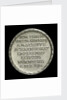 Medal commemorating the Battle of the Falkland Islands, 1914; reverse by F. H.