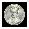 Commemorative medal depicting Captain-Lieutenant Otto von Weddigen (1882-1915) Commander of 'U9' and 'U29'; obverse by L.C. Lauer