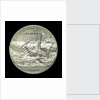 Medal commemorating Captain-Lieutenant Otto von Weddigen (1882-1915) Commander of 'U9' and 'U29'; reverse by F. Eue