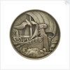 Medal commemorating Corvette Captain Nicolas Burgraf Count Dohna-Schlodien; reverse by D.M. Lauer
