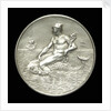 Medal commemorating Alfred Lohmann, founder of the submarine merchant fleet; reverse by Hugo Kaufmann