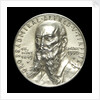 Medal commemorating Grossadmiral Alfred von Tirpitz (1849-1930); obverse by Karl Goetz