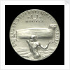 Medal commemorating W. Bauer, Engineer (1822-1875), 60th anniversary of his death; reverse by Karl Goetz