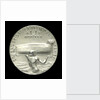 Medal commemorating W. Bauer, Engineer (1822-1875), 60th anniversary of his death; reverse by Karl Goetz