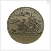 Medal commemorating Captain Isaac Hull (1773-1843) and the action between USS 'Constitution' and HMS 'Guerriere', 1812; reverse by M. F