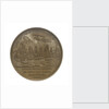 Medal commemorating Lieutenant-Commander Stephen Cassin (11783-1857) and the battle of Lake Erie, 1813; reverse by Moritz Furst