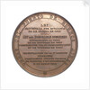 Medal commemorating the inauguration of the port of Buenos Aires; reverse by unknown
