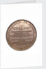 Medal commemorating the inauguration of the port of Buenos Aires; reverse by unknown
