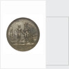 Medal commemorating the visit of Admiral François Ferdinand de Joinville (1818-1900) to Rio de Janeiro, 1838 by C.C. de Azevedo