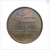 Commemorative medal depicting the Cochrane memorial at Valparaiso; reverse by Abraham Dubois